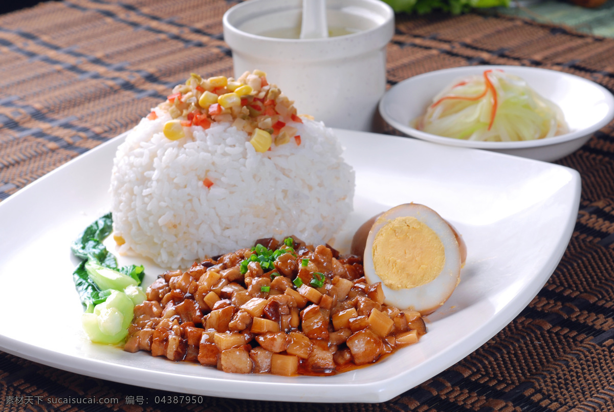 台式卤肉饭 美食 传统美食 餐饮美食 高清菜谱用图