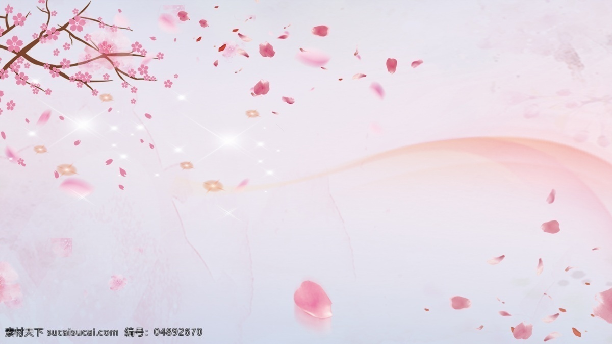 粉嫩 桃花 花瓣 广告 背景 广告背景 清新 花朵 浪漫 粉色 花枝