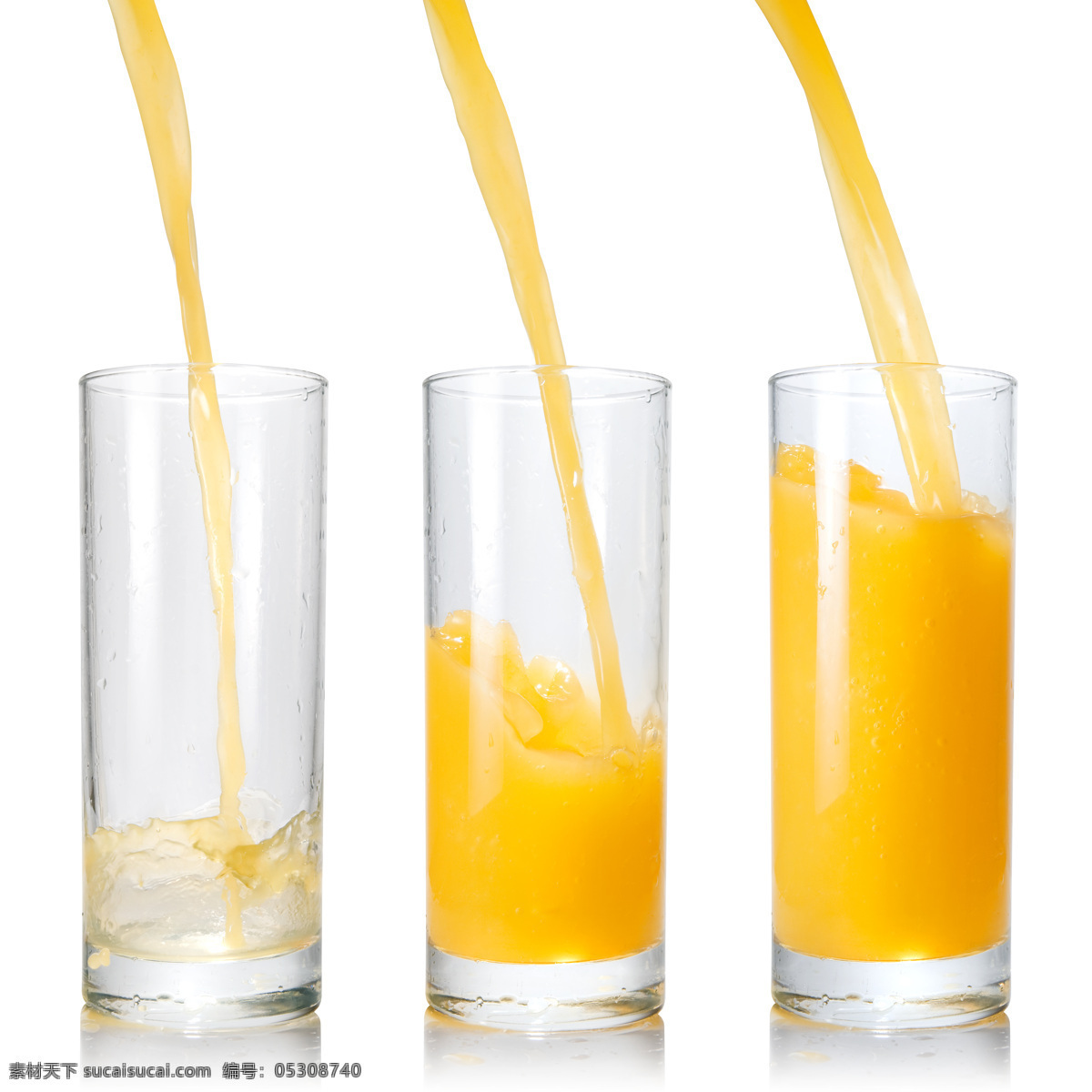 新鲜橙汁 唯美 新鲜 橙汁 果汁 饮料 饮品 营养 健康 餐饮美食 饮料酒水