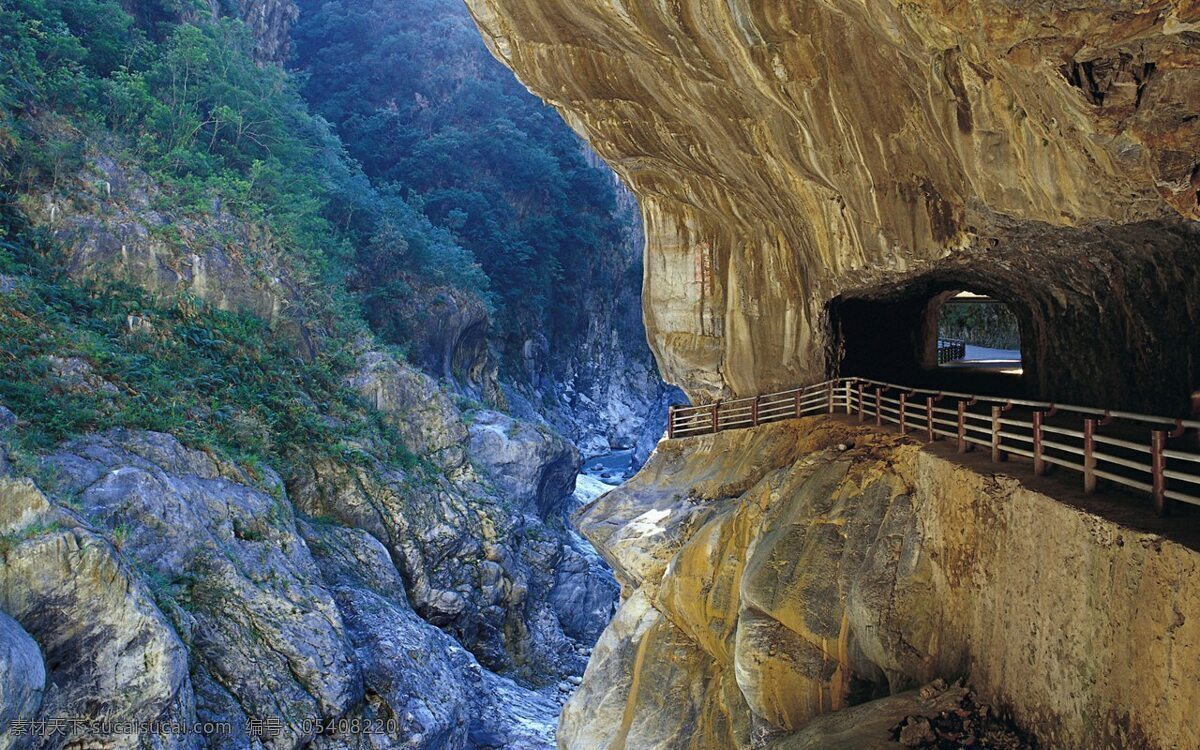 台湾 花莲 太鲁阁 大峡谷 风景名胜 自然景观