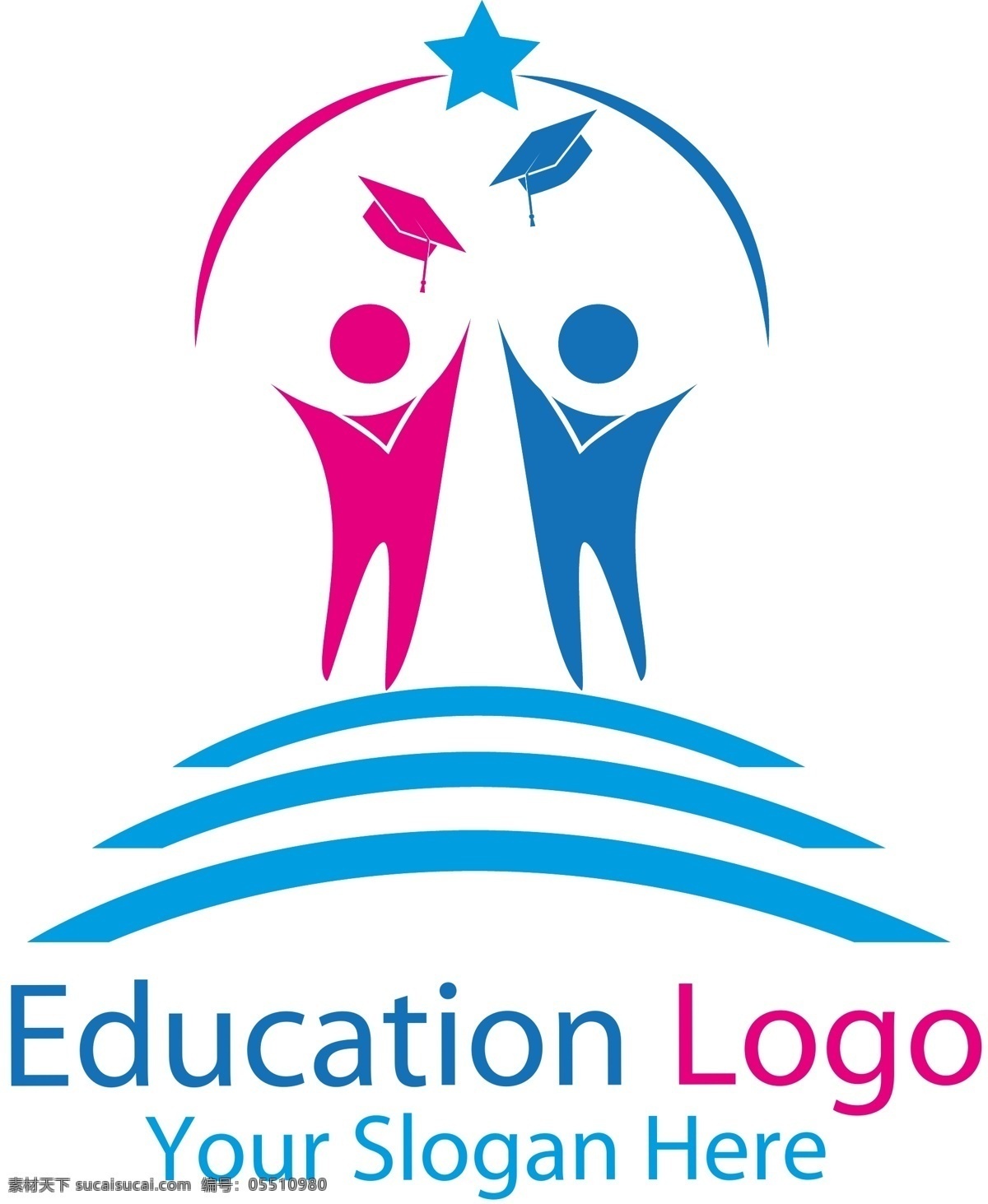 教育logo 学校logo 教育 logo 知识logo 留学logo 创意logo logo设计