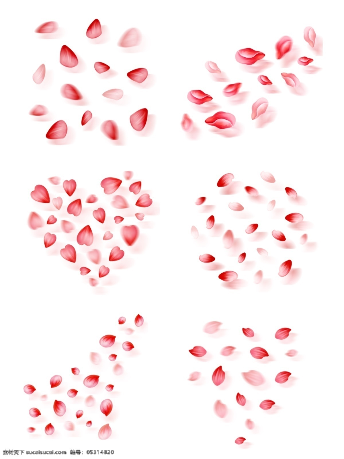 大气 唯美 手绘 玫瑰 花瓣 漂浮 元素 浪漫唯美 手绘花瓣 漂浮花瓣 粉红色 漂浮元素 植物花瓣