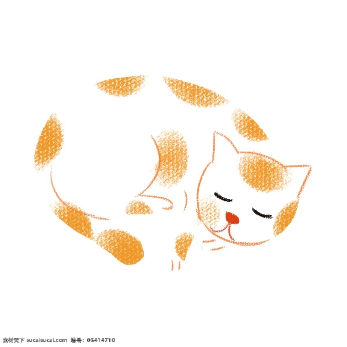 可爱 猫咪 卡通 透明 透明素材 动物 装饰图案 宠物 免抠素材