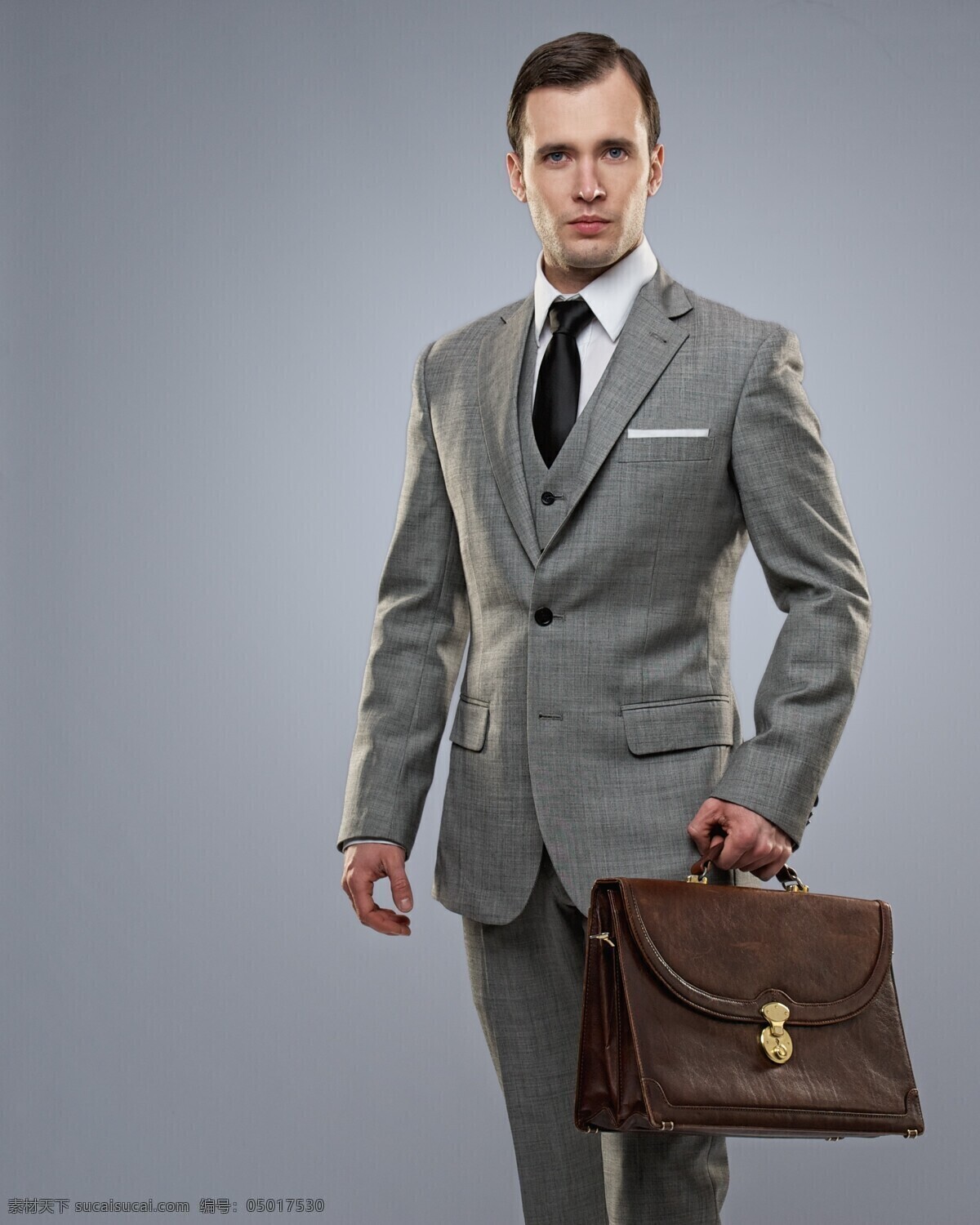 商务 男人 拎 公文包 商务男人 商务男士 西装 领带 成熟