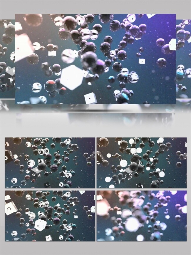 紫色 气泡 宇宙 动态 视频 星际 光束 激光 手机壁纸 光斑散射 视觉享受