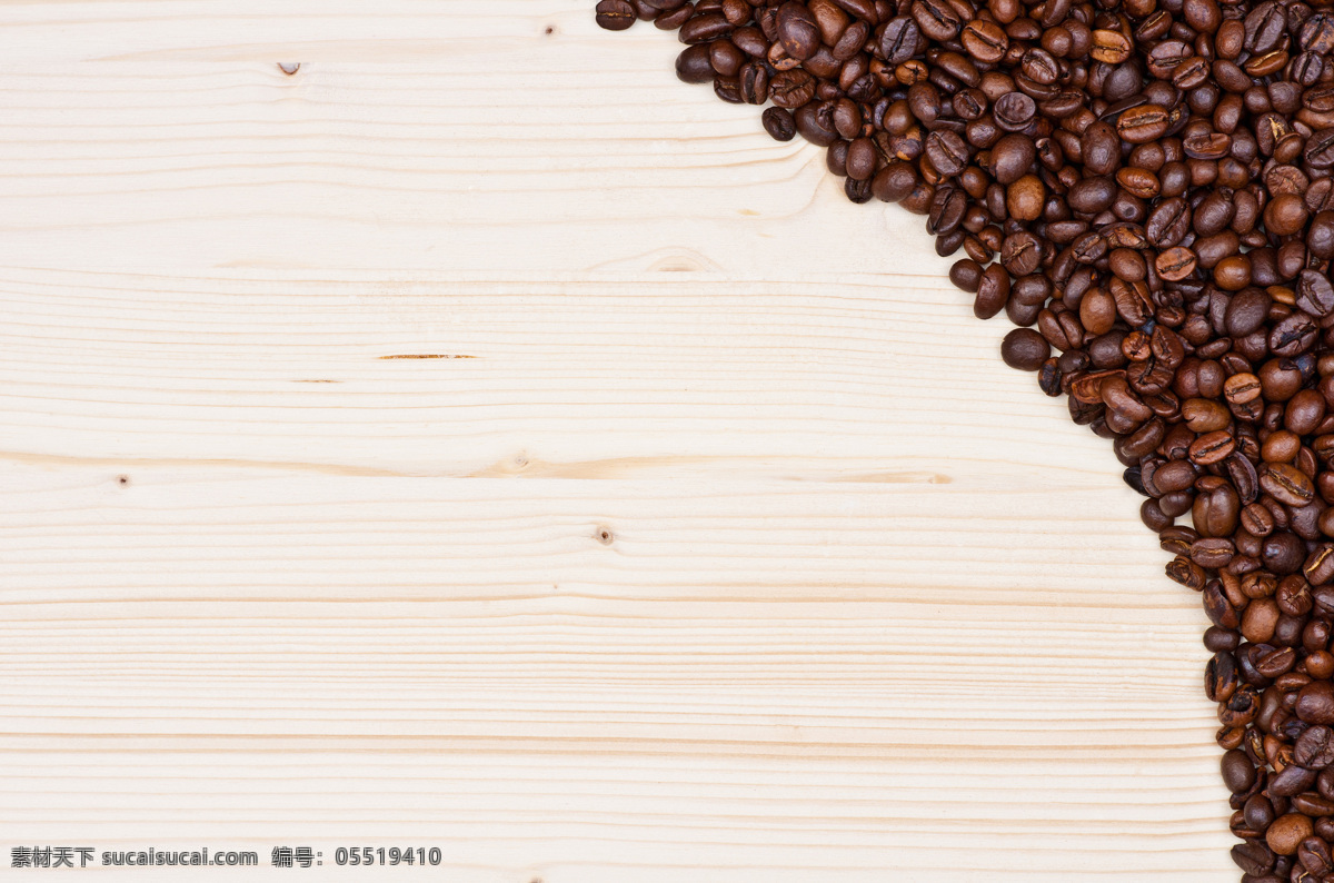 咖啡豆 咖啡 可可豆 餐饮 背景图案 木板 木纹 咖啡图片 餐饮美食