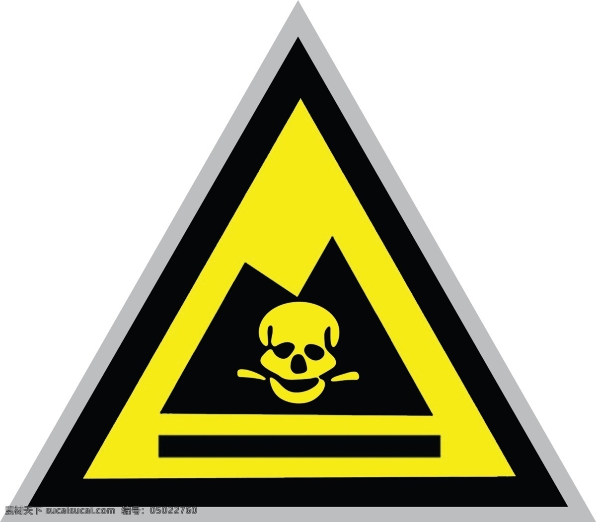 警告标志 安全标识 有毒 危险废物 标志