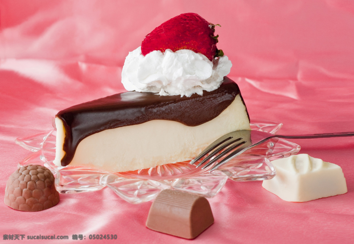 草莓蛋糕 甜品 西餐 巧克力 水果 草莓 蛋糕 餐饮美食 西餐美食