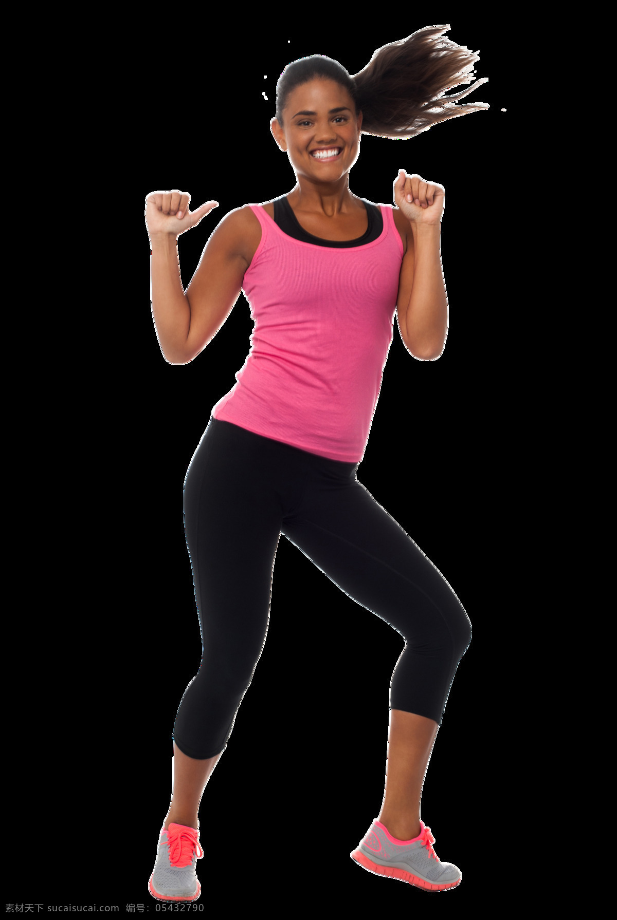 跳 健身操 黑人 女性 黑人女性 健身服 跳舞 健身 快乐 甩头发 生活人物 人物图片