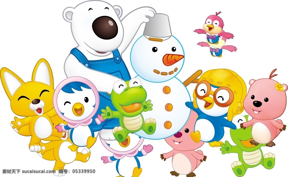 动物 卡通 小企鹅 pororo 矢量 其他生物 生物世界