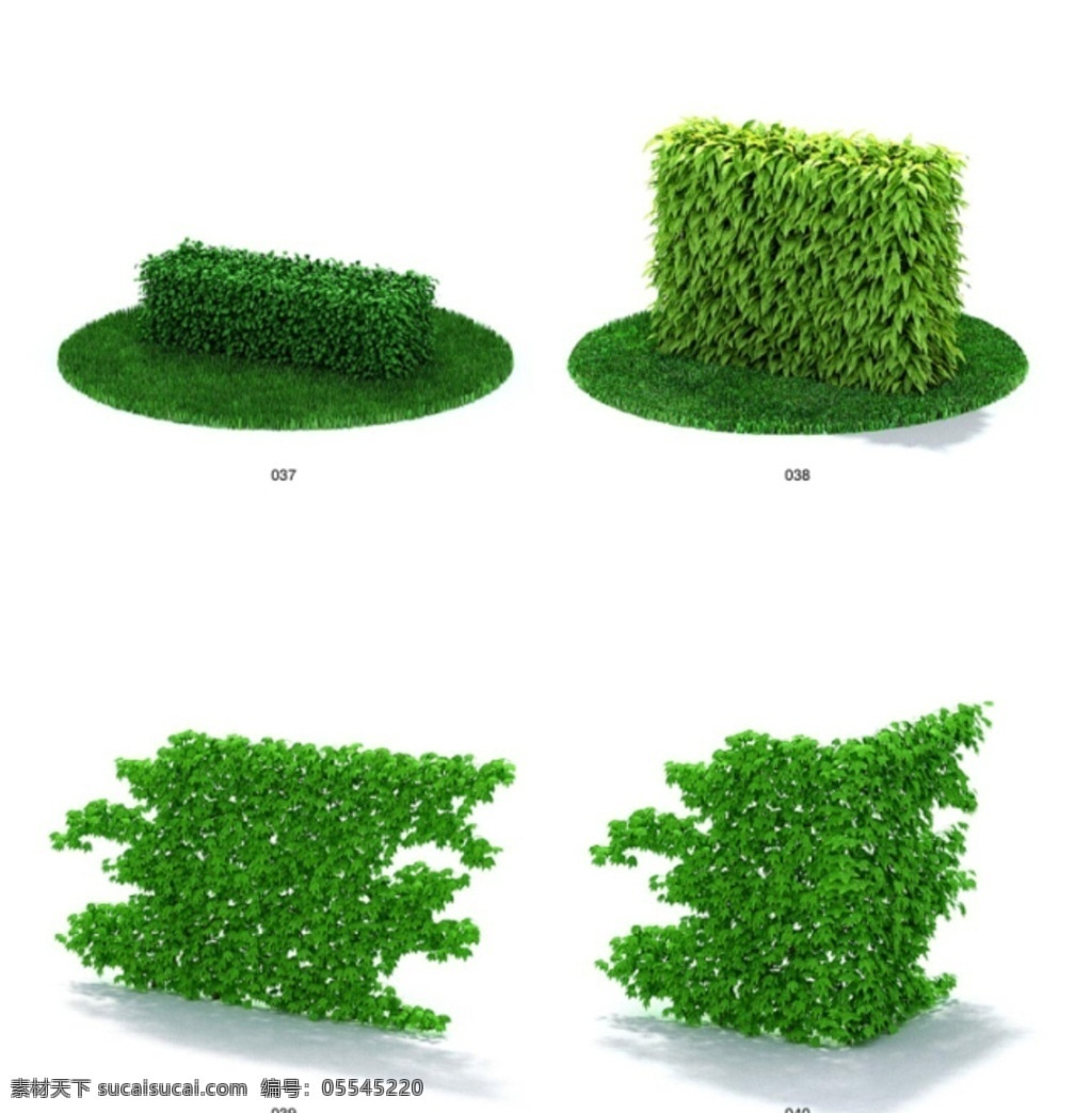 爬山虎 绿色 植物 藤 墙 3d模型 3d设计 3d作品 max