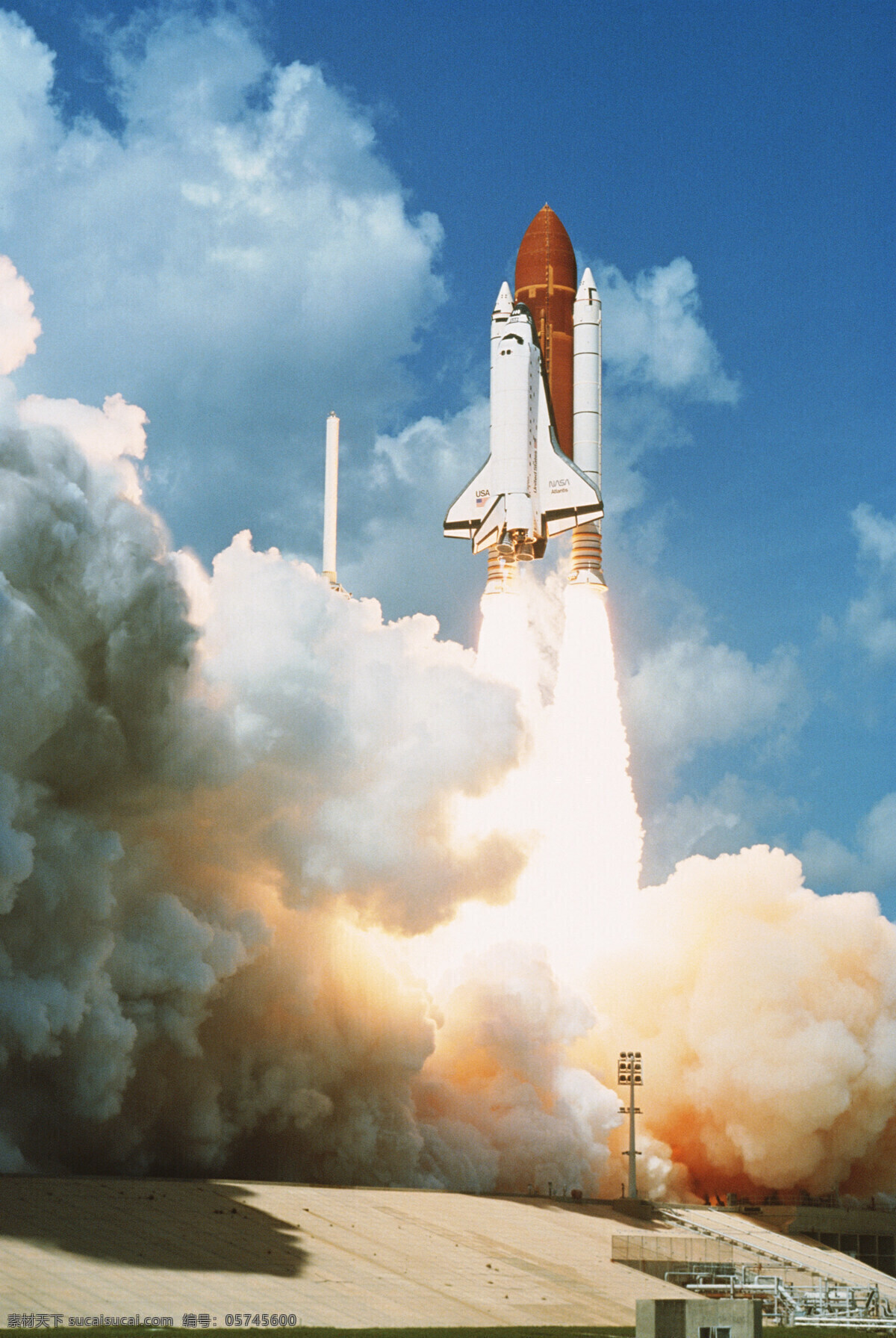 火箭发射 火箭 卫星 宇航 宇宙 航天 现代科技 摄影图库