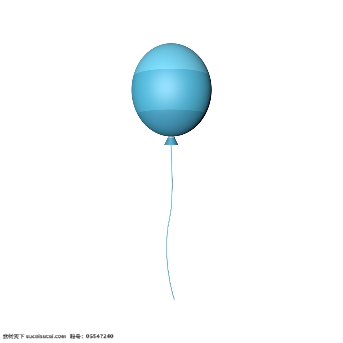 圣诞 气球 渐变 c4d 立体 蓝色 圣诞气球 渐变气球 c4d气球 立体气球 蓝色气球