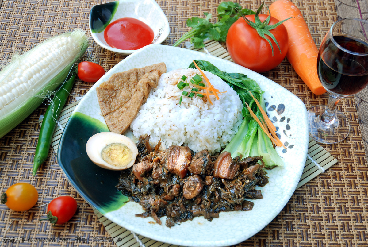 梅菜扣肉饭 梅菜 扣肉饭 梅菜肉饭 梅菜扣肉