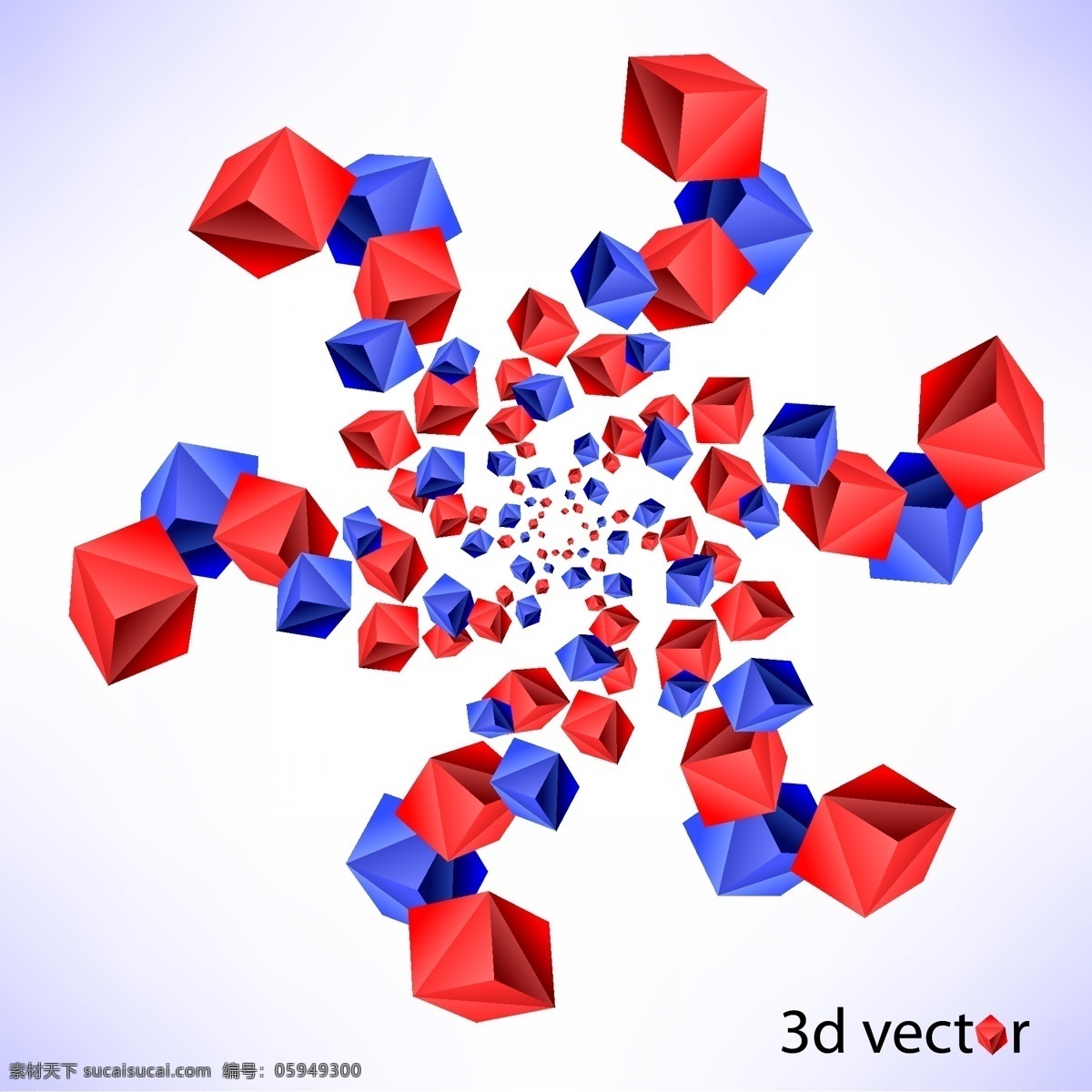 矢量 动感 3d 立方体 幻彩 图形设计 背景 缤纷 立体 矢量素材 柱体 六角形 海报 其他海报设计