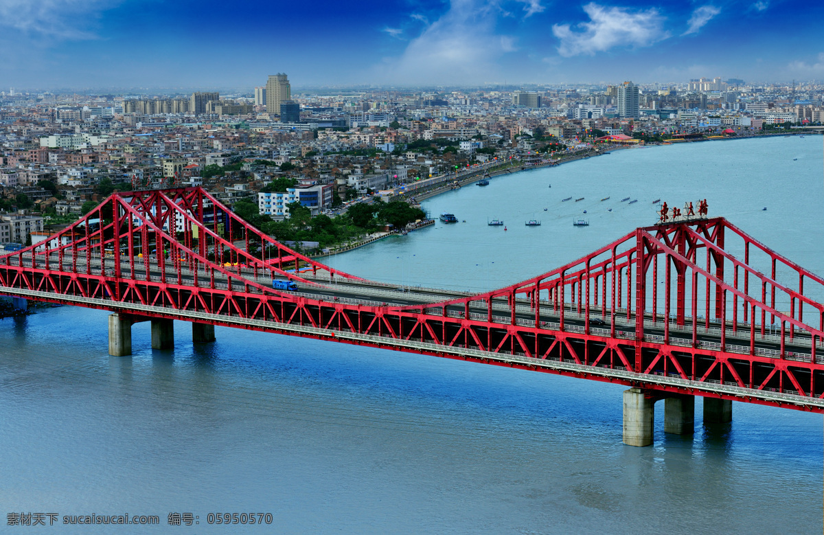 东江大桥 建筑物 石碣东江大桥 江水 桥樑 景观 江河 建筑景观 自然景观