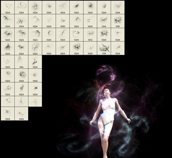光影笔刷 烟雾 超酷 光影 特效 笔刷 ps ps笔刷 特效笔刷 源文件 abr