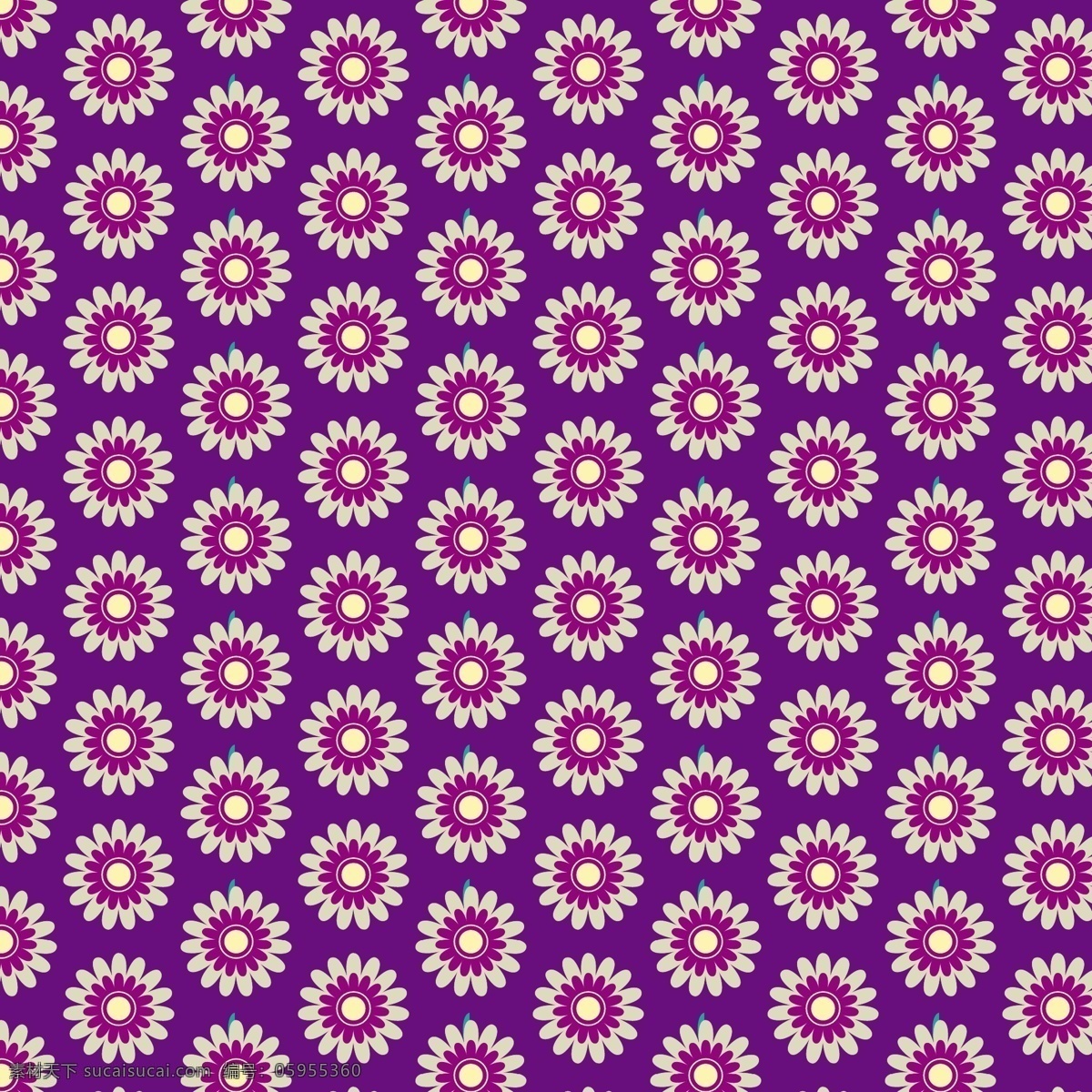 海蓝 宝石 背景 紫色 花卉 图案 宝石的 紫色花卉 图案素材