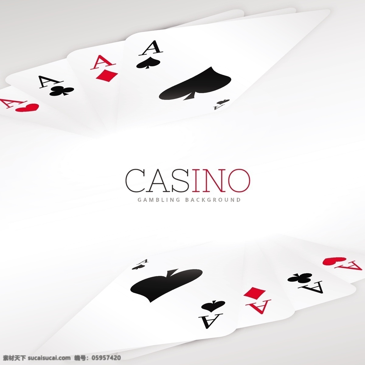 赌场卡 背景 心脏 卡片 红色 钻石 黑色 游戏 形状 成功 赢家 白色 赌场 扑克 胜利 竞争 俱乐部 元素 风险