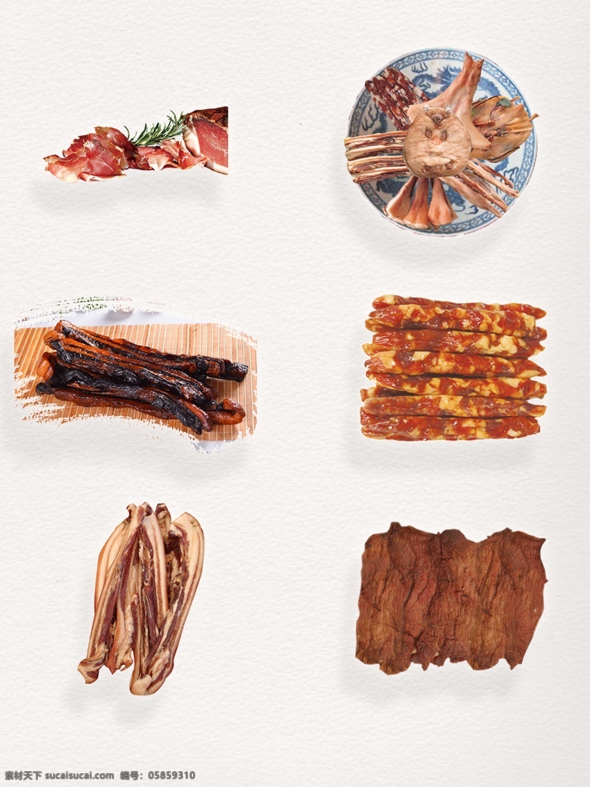 中式 传统 飘香 美味 腊味 食品 装饰 图案 充饥 红色 腊肠 腊肉 盘中小吃 肉类 实物 食用 中国