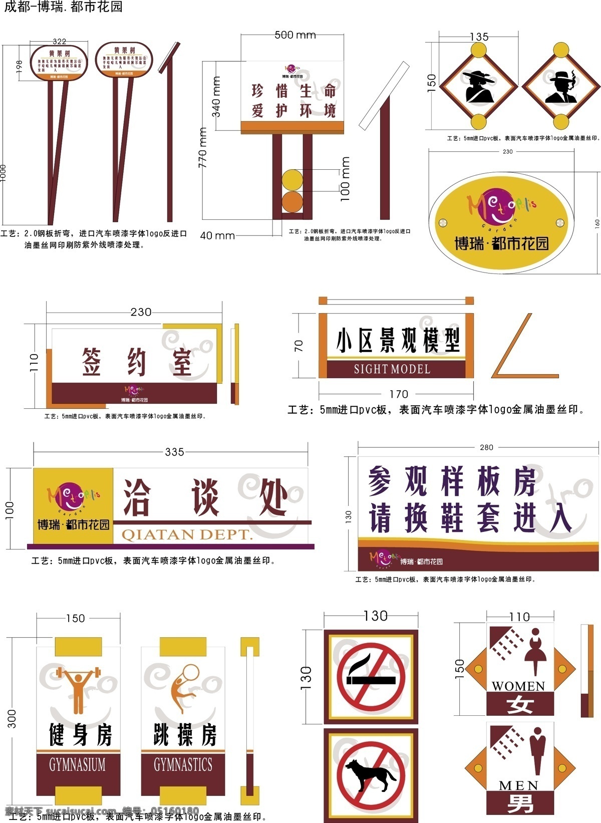 路标 路牌 站牌 科室牌 标识 标牌 指示牌 矢量图 其他矢量素材