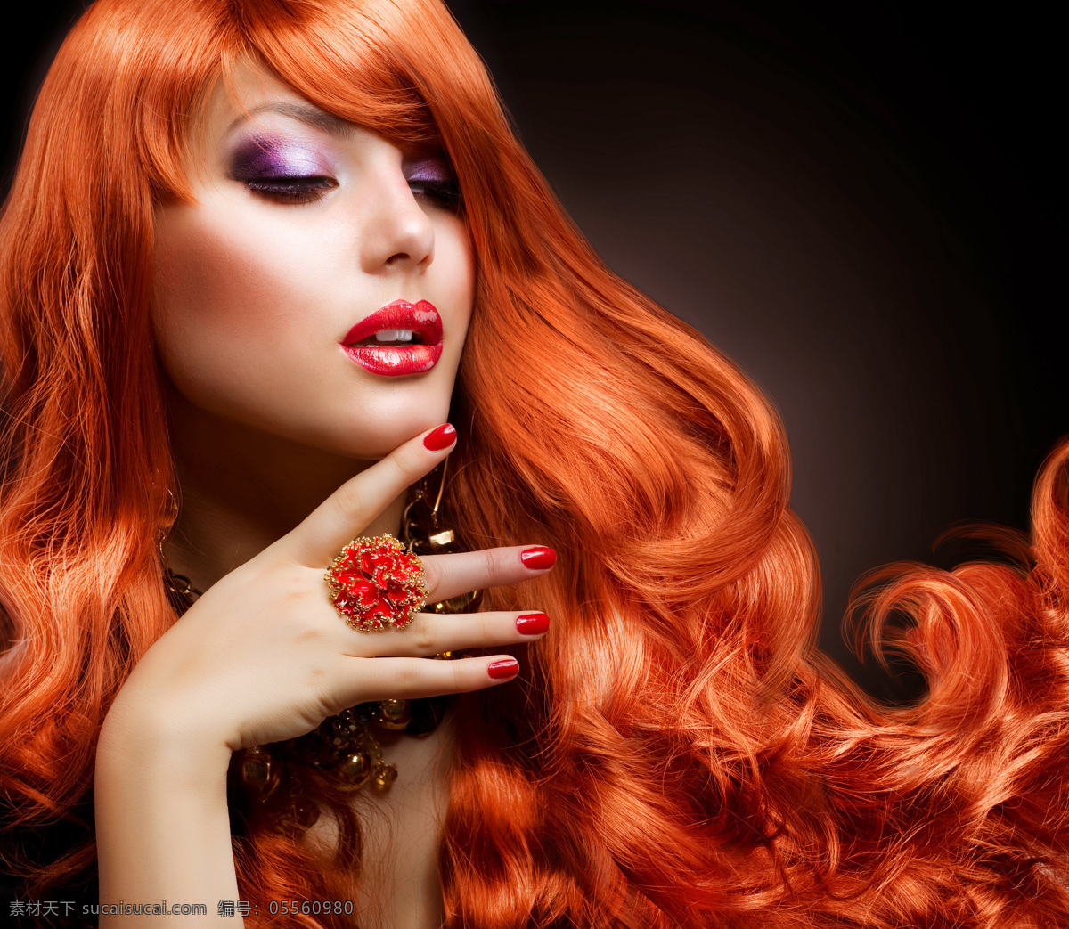 性感 时尚 美发 美女图片 红头发 外国女性 女人 性感美女 时尚美女 美女模特 美发模特 美发造型 发型 人物图片