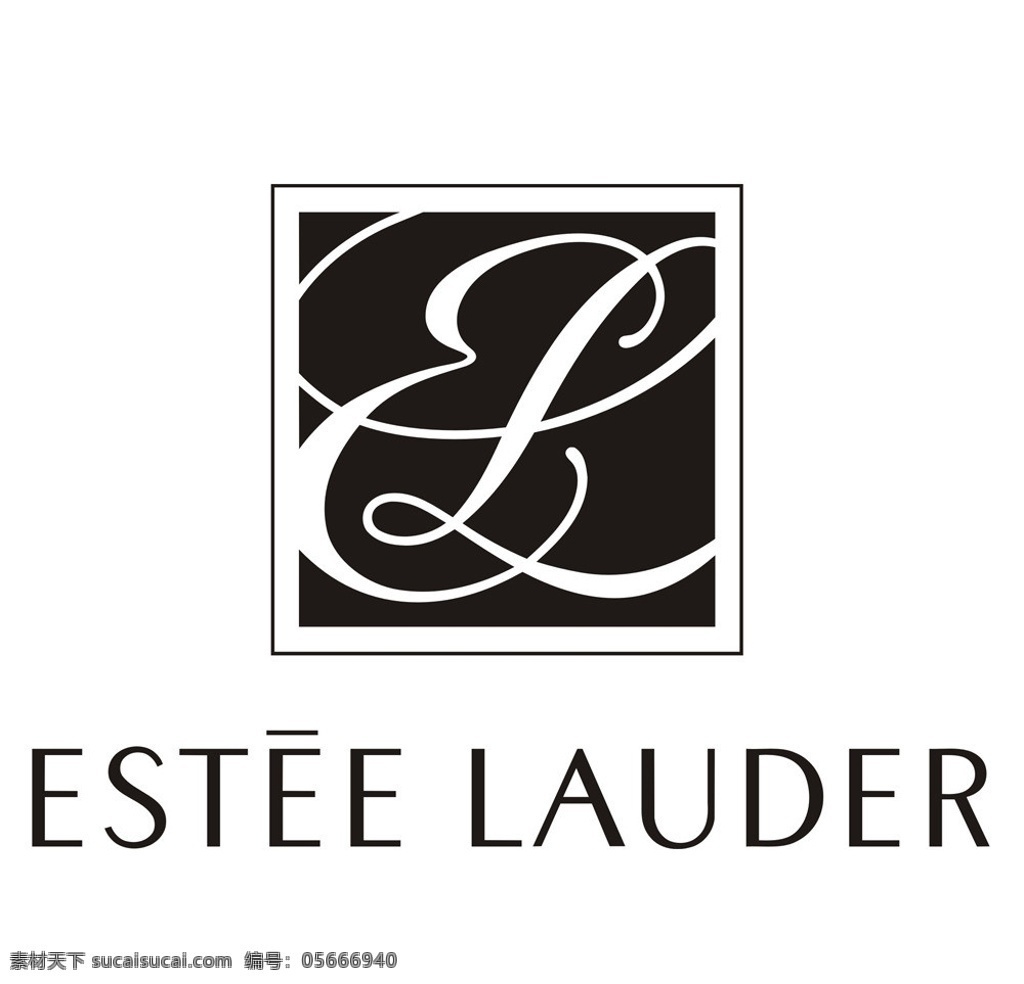 雅诗兰黛 logo esteelauder 标志 企业 标识标志图标 矢量