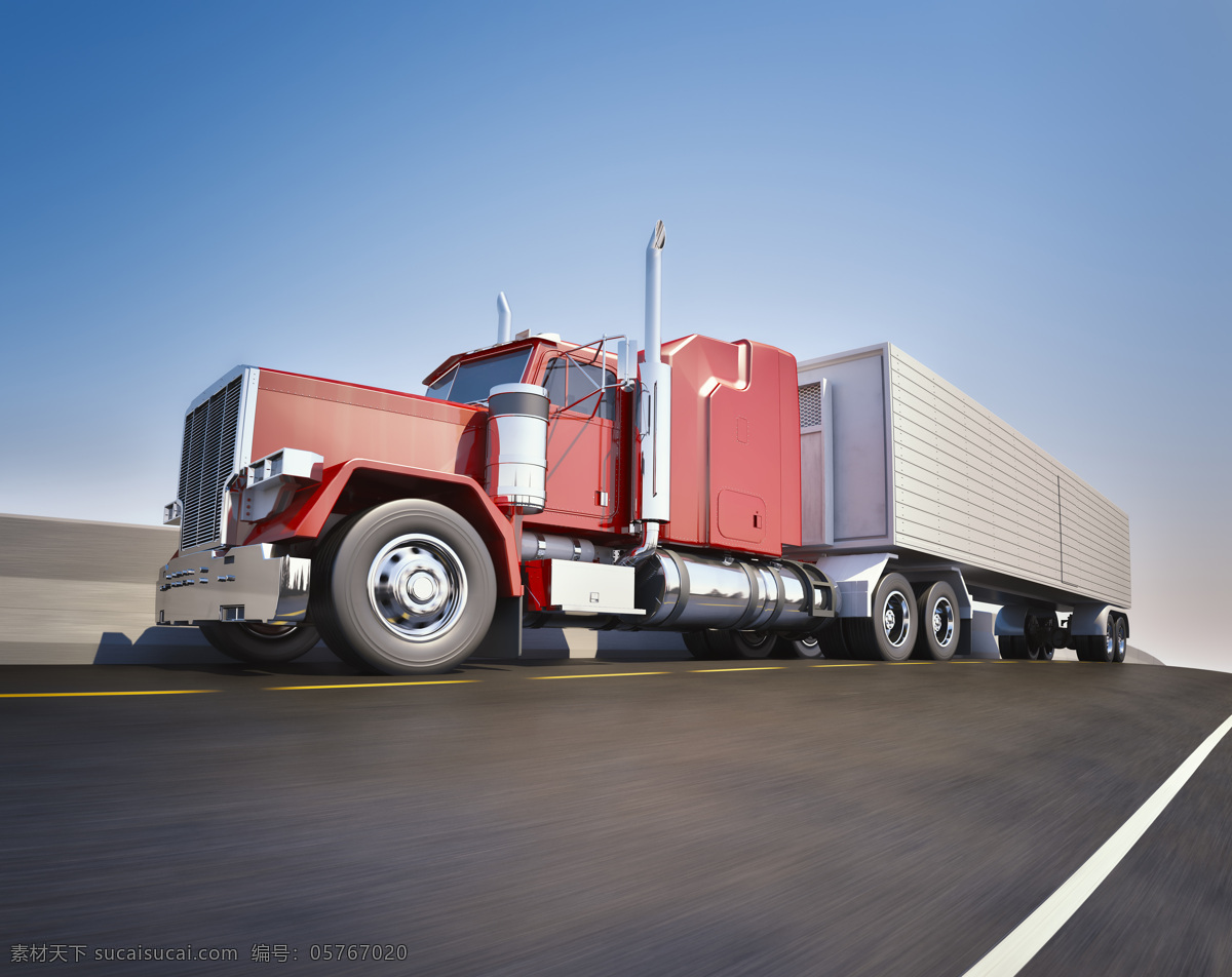 行驶 货车 卡车 载货汽车 货运 运输 长途运输 交通 箱货 交通工具 汽车图片 现代科技