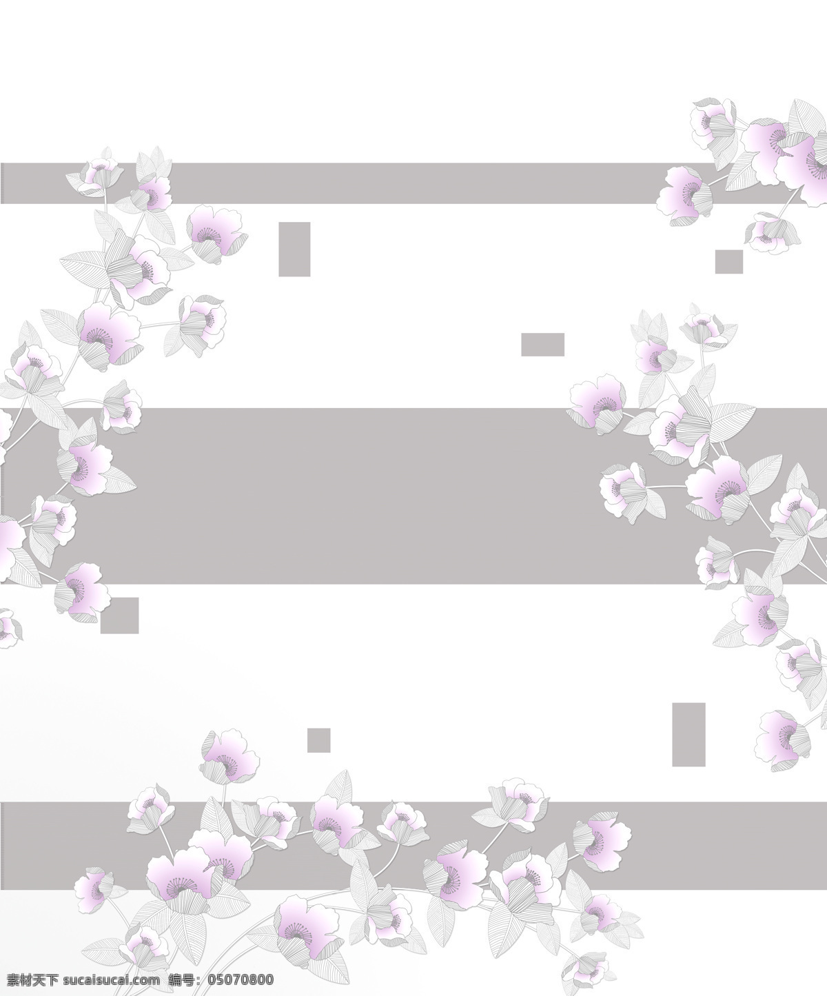 紫花方块 紫花 方块 树叶 花朵 线条 移门图片 移门图案