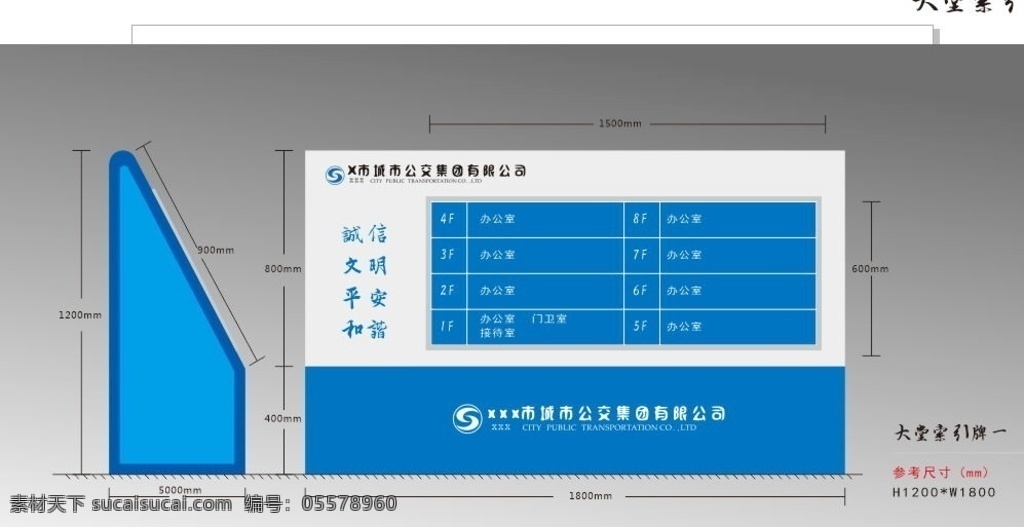 大堂索引 大唐索引牌 索引牌 总导视牌 层导视牌 展板