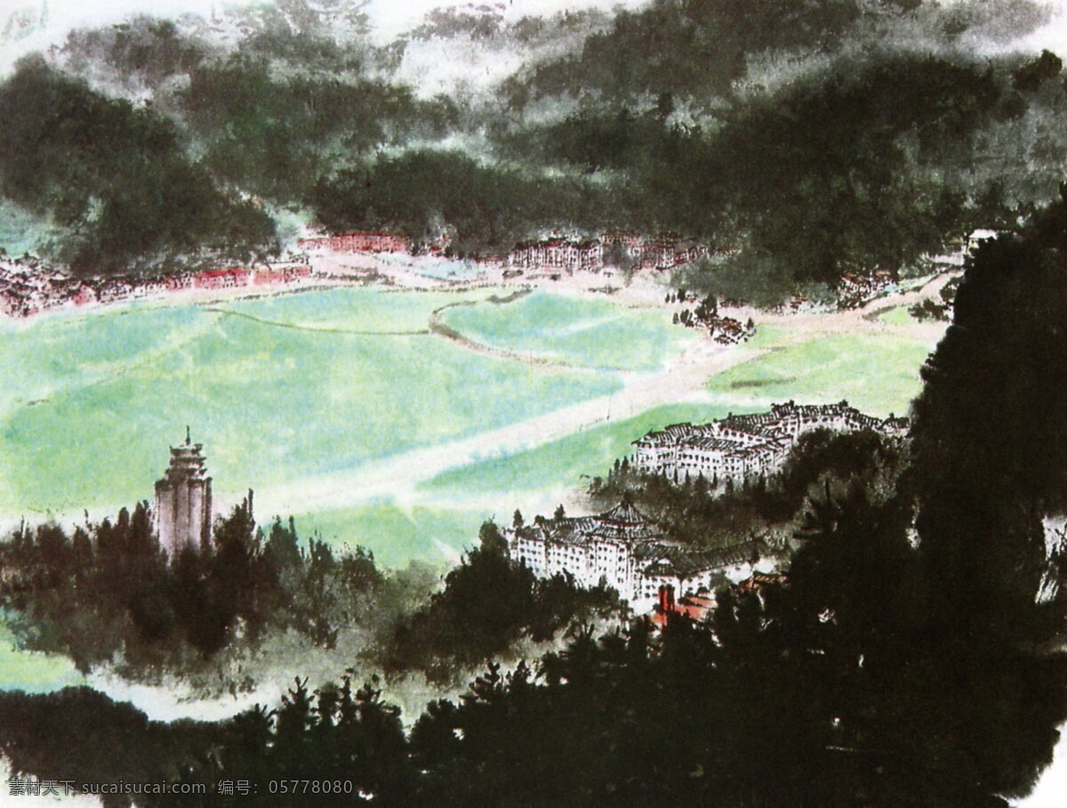 彩墨山水画 房子 风景画 国画 国画人物 国画山水 绘画 绘画书法 井冈山 莰 坪 设计素材 模板下载 井冈山莰坪 傅抱石 傅抱石国画 中国画 山水画 山水国画 写意画 书法 大师作品 写意 人物国画 写意国画 国画写意 墨迹 水墨画 树木 山峰 彩墨 木屋 小屋 中国 现代 十大 名画家 作品选 傅抱石作品 文化艺术 家居装饰素材 山水风景画