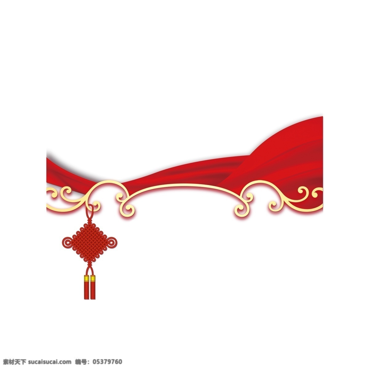 红色中国 节 布料 红色 中国节