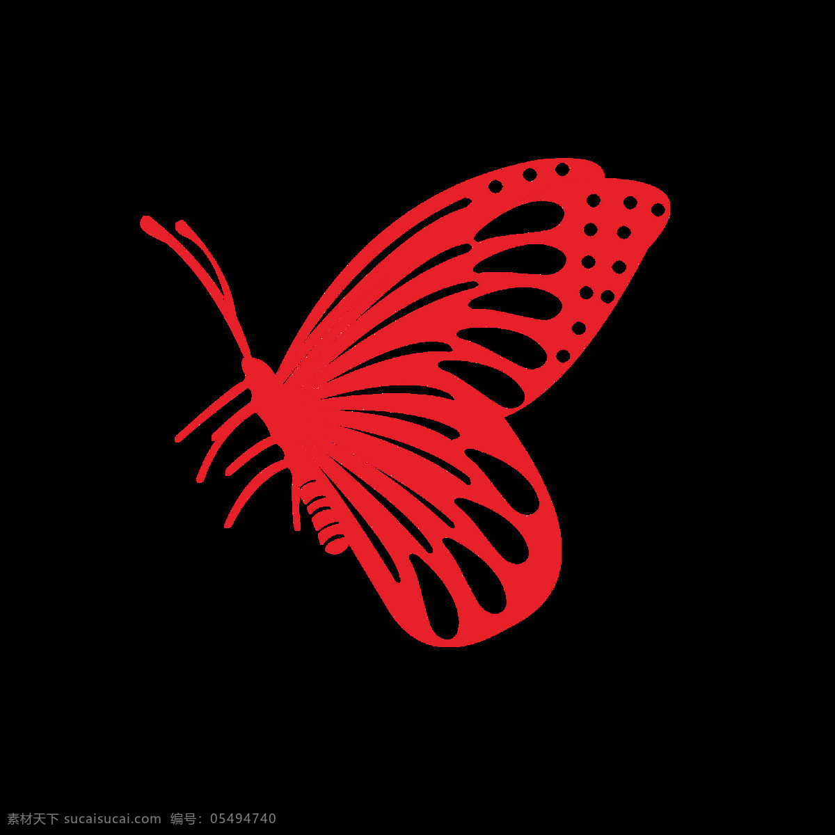 中国 风 蝴蝶 剪纸 元素 红色 图案 中国风 喜庆 元素设计 图案设计