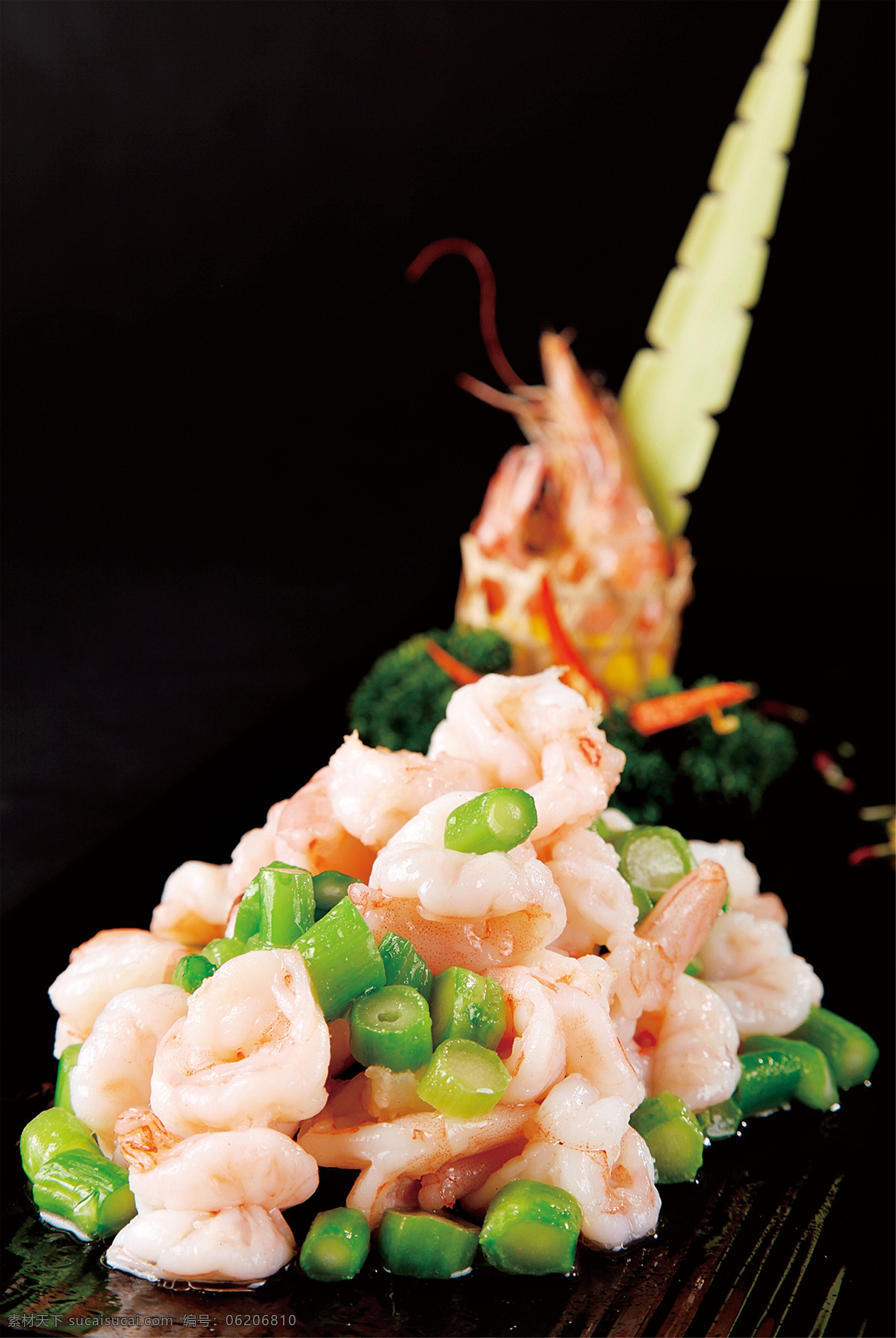 翡翠虾仁 美食 传统美食 餐饮美食 高清菜谱用图