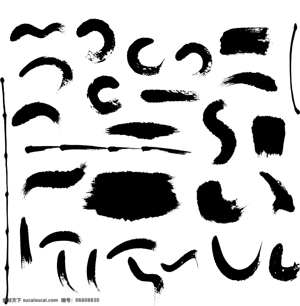 黑迹失量图 墨迹 其他矢量 矢量素材 矢量图库