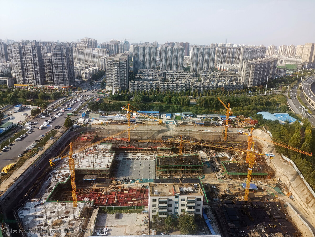 建筑工地图片 工地 建筑 生产安全 施工现场 建筑工地 建筑施工 安全施工 脚手架 自然景观 建筑景观