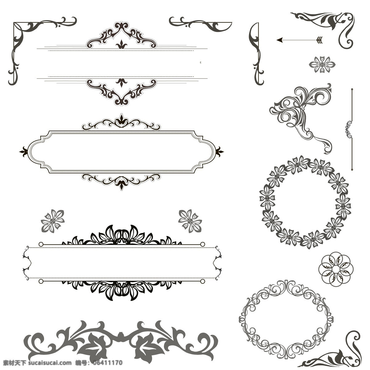 欧式花边图片 欧式花边 花边 欧式花纹边框 角花 边框 欧式花纹 花纹边框 小花边 框 分割线 分隔线 设计素材 证书边框 欧式 底纹边框 花边花纹