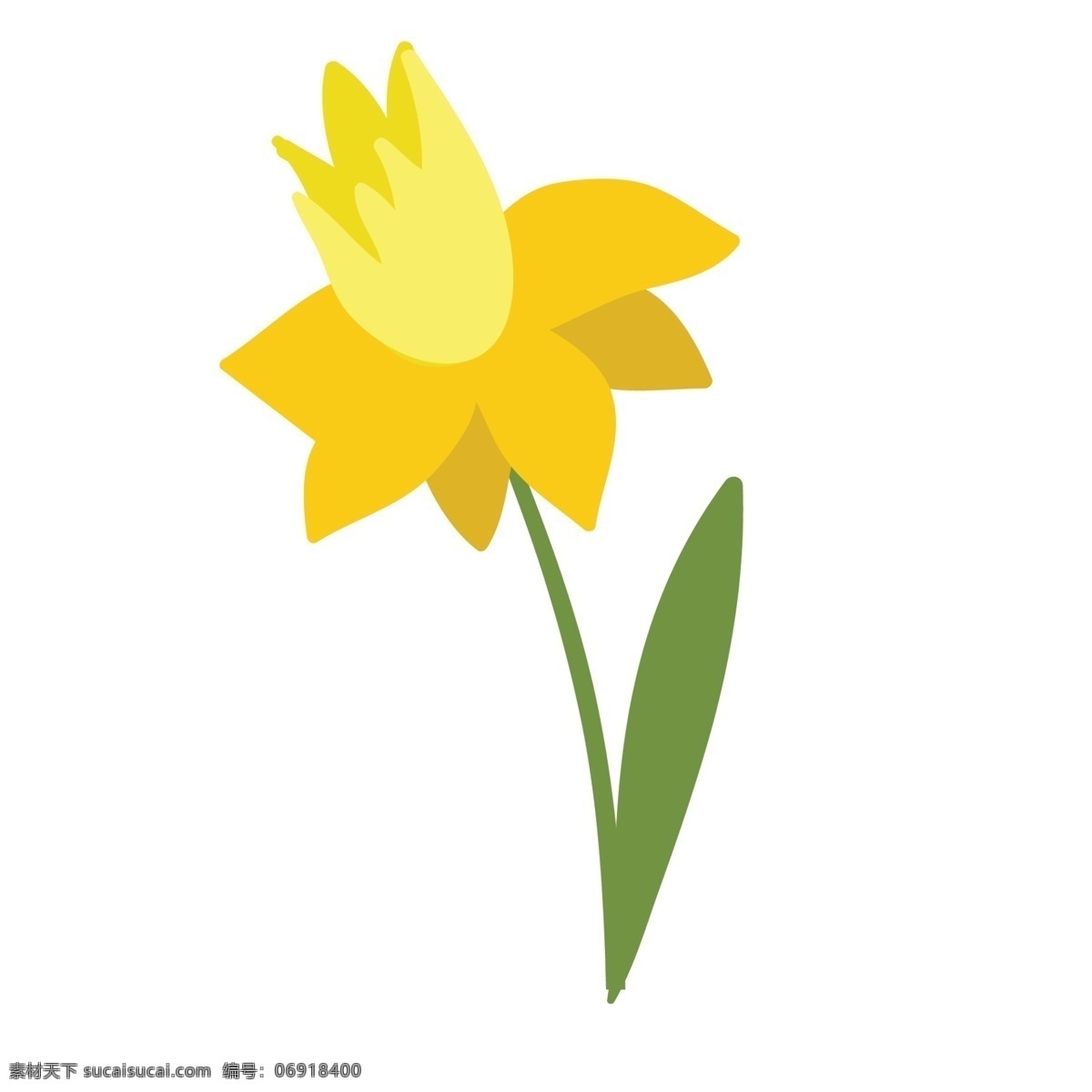 黄色 盛开 花朵 免 抠 鲜黄色的花 动漫 卡通 卡通花朵 手绘 朵 黄花 免抠下载