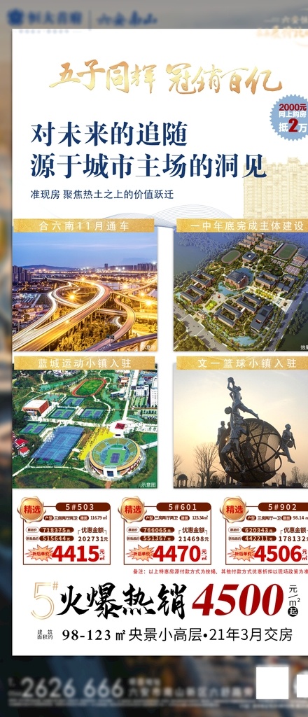 房地产飞机稿 热销 人气 蓝 绿 红 火爆 房地产微信图
