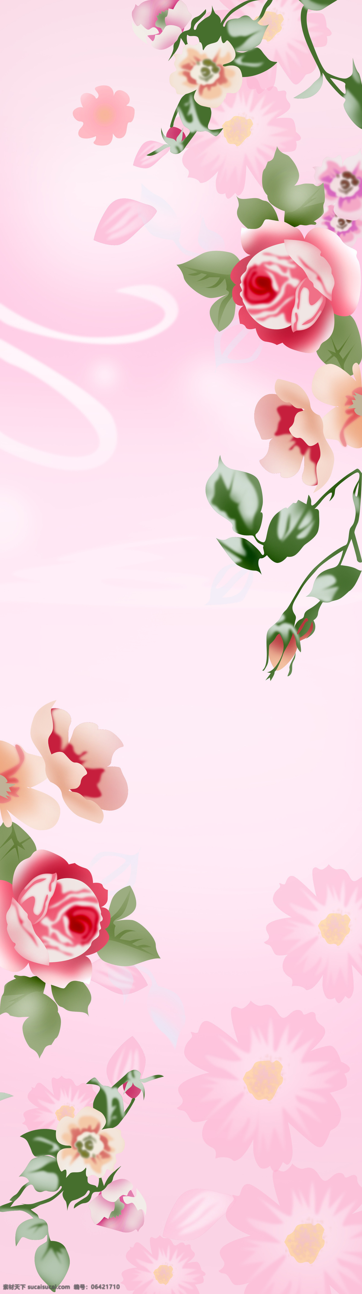 玫瑰 移门 底纹边框 玫瑰移门 梦幻 手绘花纹 移门图案 装饰素材
