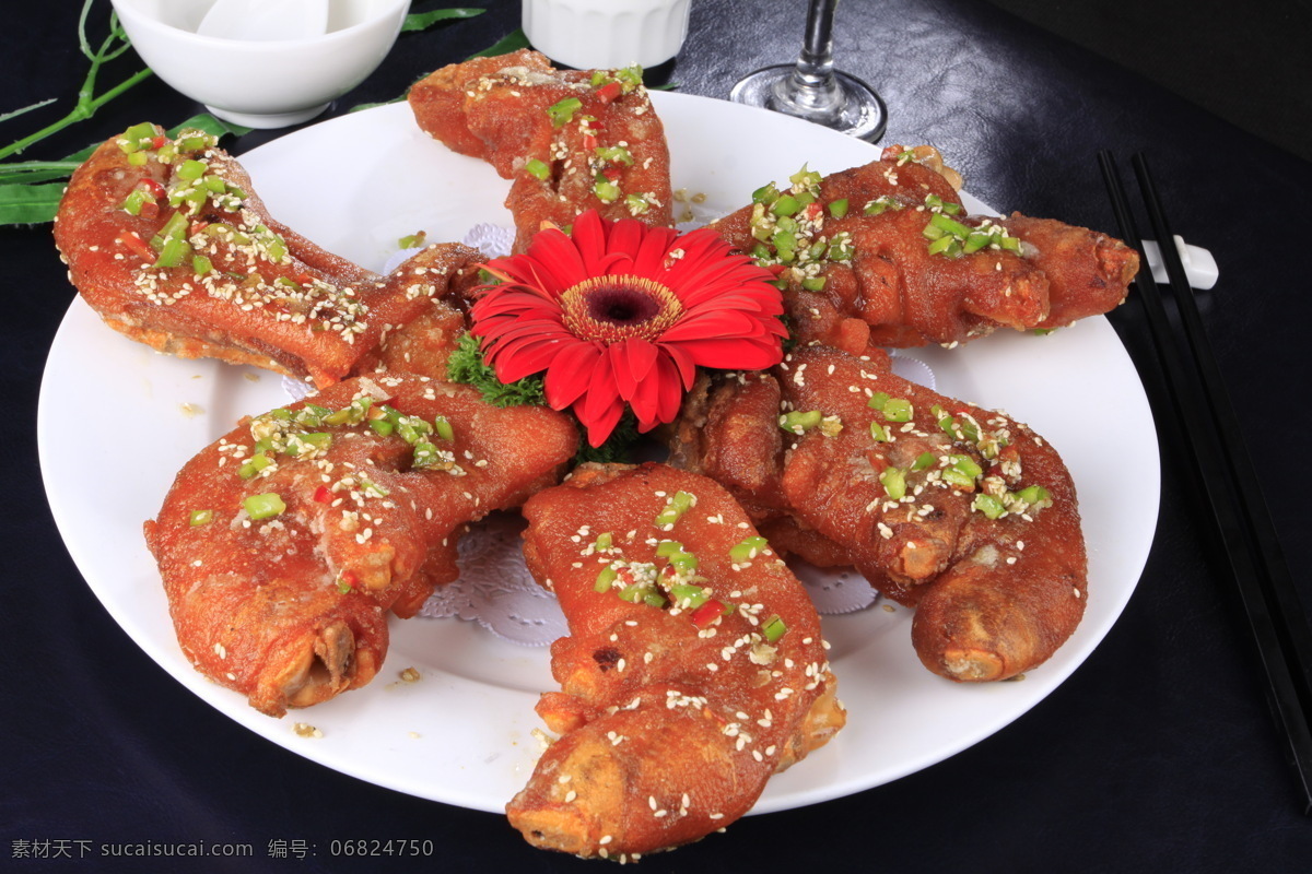 脆皮猪手 中华美食 传统美食 餐饮 菜谱 猪手 餐饮美食