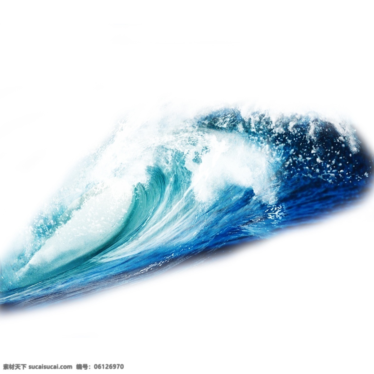 海浪 白色 浪花 元素 水浪 波涛 蓝色 大海 波浪 效果 矢量 浪 海洋 装饰