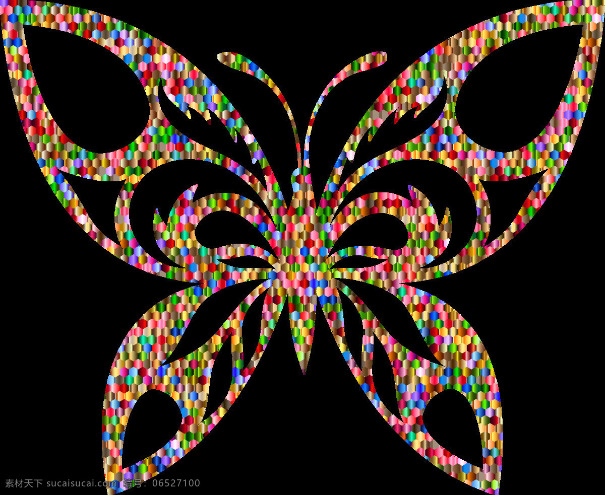 彩色 马赛克 蝴蝶 免 抠 透明 抽象 图形 装饰 元素 抽象蝴蝶素材 抽象蝴蝶艺术 抽象图形插画 抽象图案 抽象设计元素