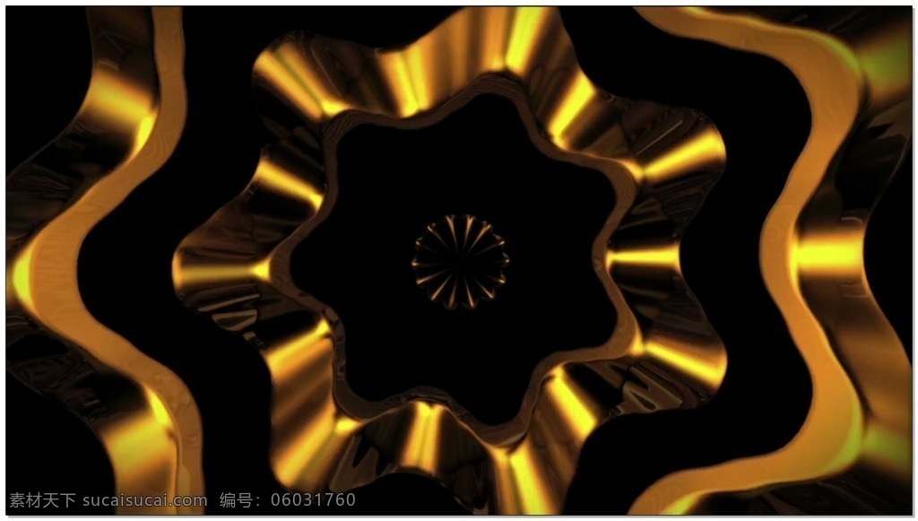 黄色 金属 视频 机械 花朵 齿轮 视频素材 动态视频素材