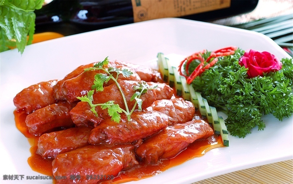 鸿运鸡翅图片 鸿运鸡翅 美食 传统美食 餐饮美食 高清菜谱用图