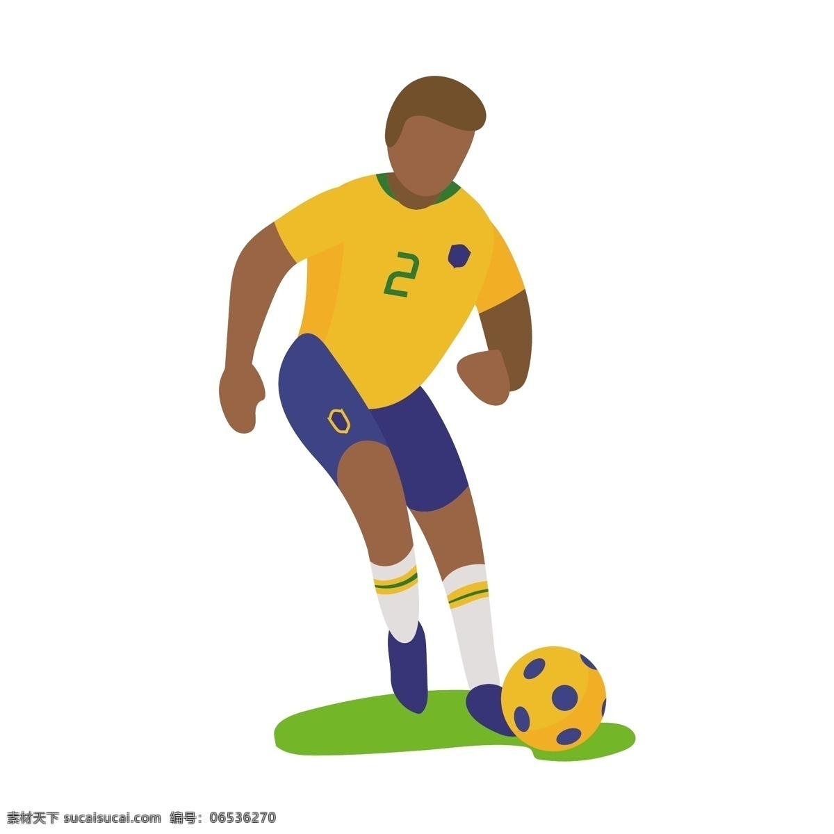 号 球衣 足球 矢量 巴西 巴西队 卡通 卡通巴西 巴西足球 足球队 体育 体育运动 运动员 足球运动员