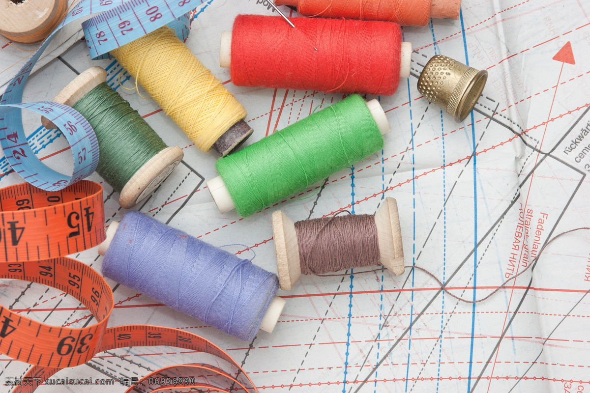 缝纫 制品 缝衣服 裁剪 缝纫制品 皮尺 针线 其他类别 生活百科