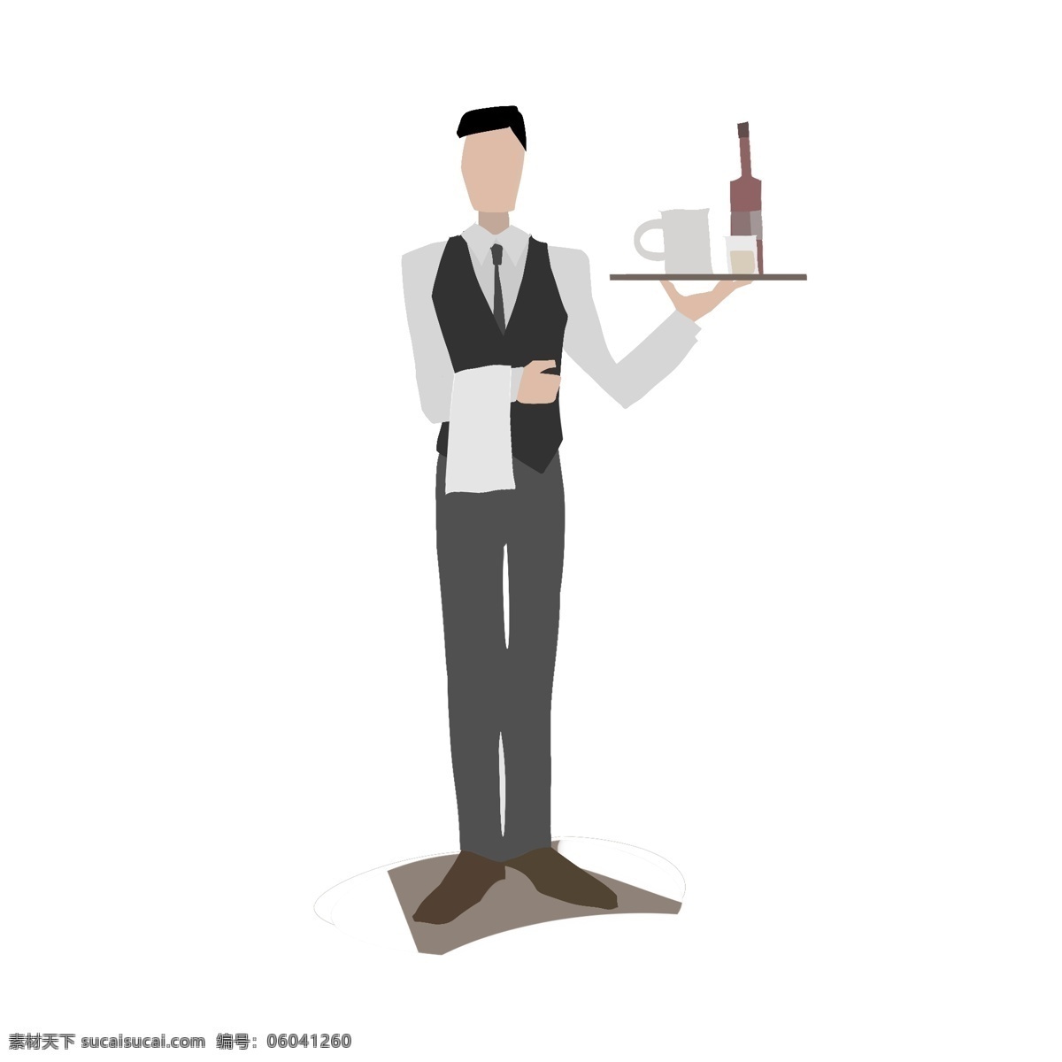 社会 人 侍应生 服务员 酒保 小哥 酒吧 帅哥 简约 时尚 男生 服务生