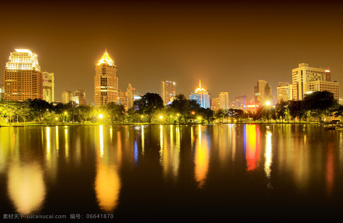 城市夜景摄影 城市夜景 美丽城市 城市建筑 高楼大厦 美丽城市风景 倒影 城市风光 环境家居 黑色