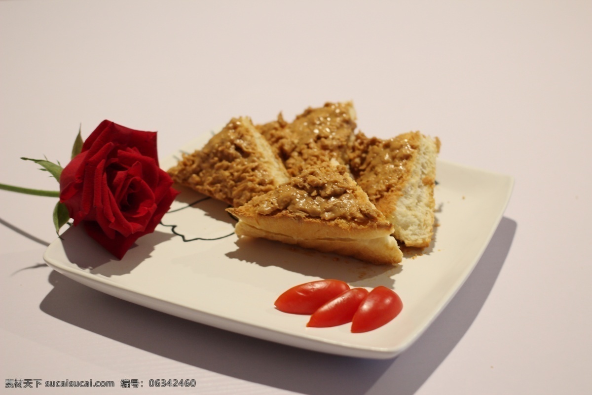 花生厚片 花生酱 花生仁 花生粉 面包 切片 厚片 土司甜点 美食 餐饮美食 西餐美食